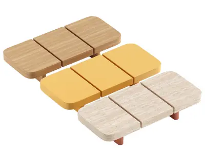 Meco Coffee Table 3D model