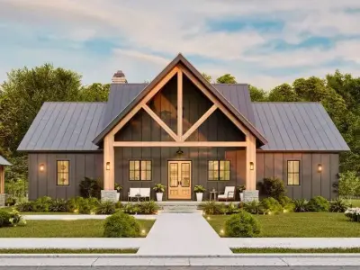 Sleek Urban House Model 3D model
