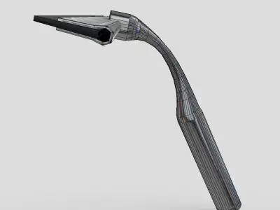 Window Wiper 2 Low-poly 3D model