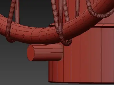Metal wall 3D model purchase