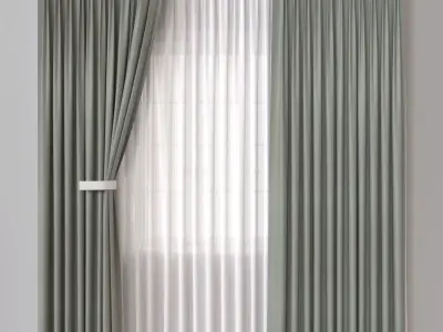Curtain 1 3D model