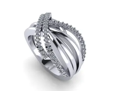 CONFUSE RING 3D print model