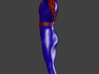 Spider-man Model spider man Low-poly 3D model