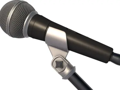 Microphone collection 2 3D model