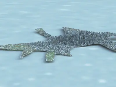 Big City 47 3D model