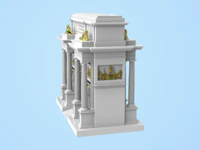 Triumphal Arch 3D print model
