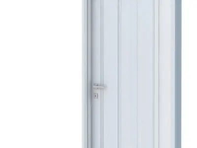 Room Door Type 18 3D print model