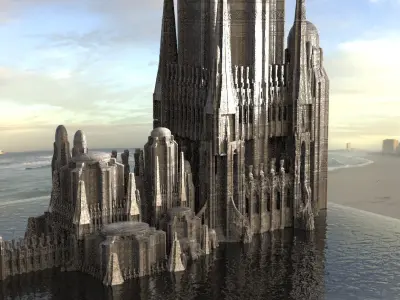 Dishonoured fortress 3 3D model