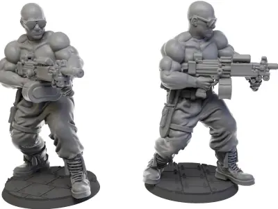 LMG Squad 3D print model