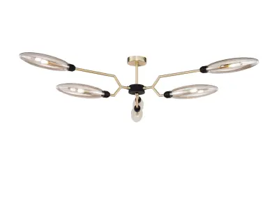 Ceiling Lamp Ventura MOD012CL-06G Maytoni Modern Free 3D model