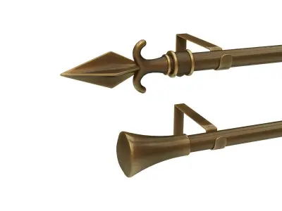 Curtain Rods No1 3D model
