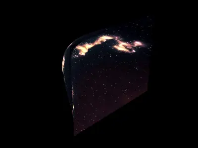 Hercules Corona Borealis Great Wall 3D model