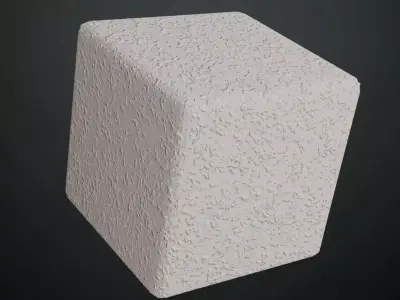 Fine Grain White Stucco Plaster Texture