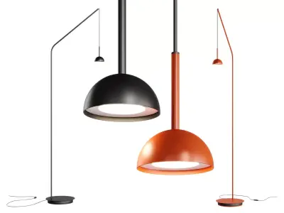 CUPOLINA Floor Lamp by Estiluz 3D model