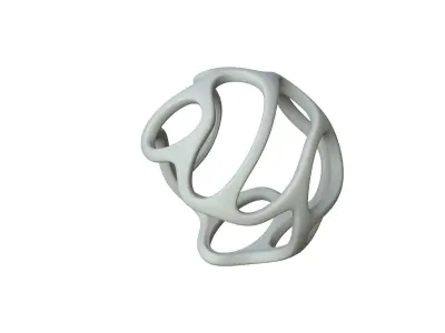 SciFi Cube Object No 37328 Low Poly Shape Texture