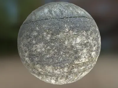 Ruined wooden board PBR texture 2k Texture