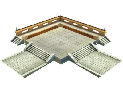 Lowpoly item Cartoon - S5 Low-poly 3D model