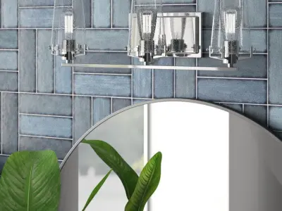 Byrd Vanity Light - 2 color 3D model