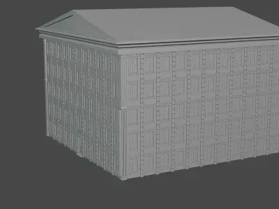 Architecture Building Free 3D model