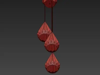 HATTON three drops 3D model