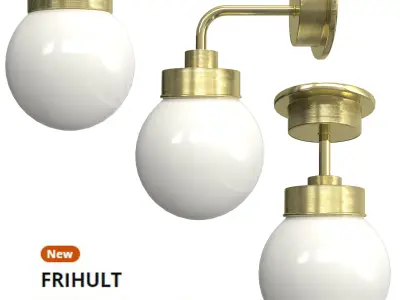FRIHULT lamp set 3D model