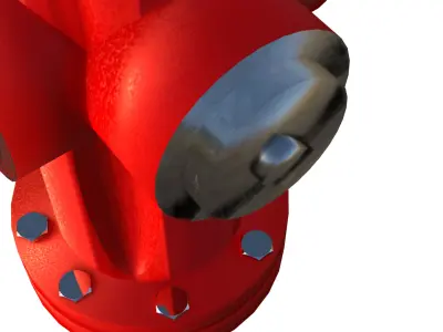 fire hydrant 3D model