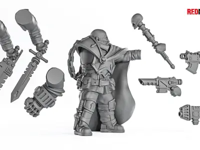 Special Forces - Officer of the Imperial Force 3D print model