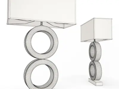 Table Lamps Olympe 3D model
