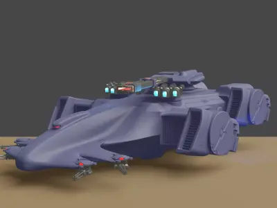 TX-9 WHALESHARK DESTROYER - GREATER GOOD SUPERHEAVY TANK 3D print model