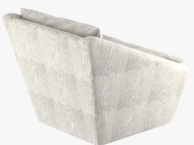 kelly wearstler HARPER SWIVEL CHAIR 3D model