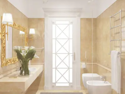 Classic Bathroom 3D model