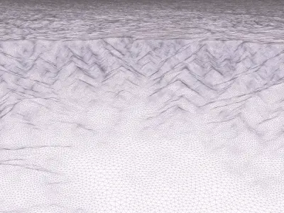 Mecca and the Red Sea coast of Saudi Arabia - n19 e42 3D model