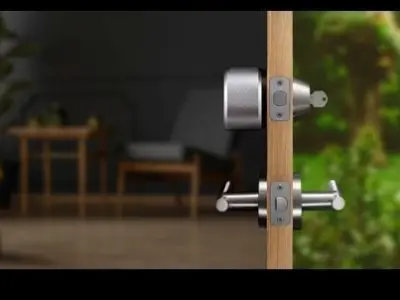 August Smart Lock Pro spacer 3D print model