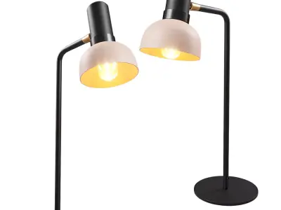 Modern Industrial Table Lamp  Low-poly 3D model