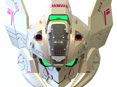  XFG-02 Lfrith Gundam for 3d printing and Cosplay 3D print model
