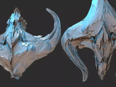 Dragon Heart Stone2 designs  3D model