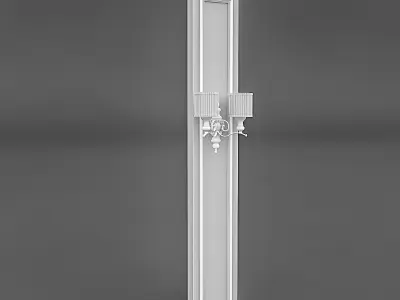 Column and Decorative Lamp 02