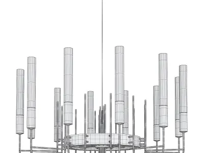 GALA II SUSPENSION Low-poly 3D model