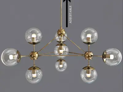 Tracey Modern Ceiling Light Pendant Lamp 3D model