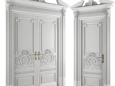 versailles doors 3D model