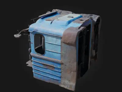 Desolate Refuge  Shelter in the Shadows 3D model