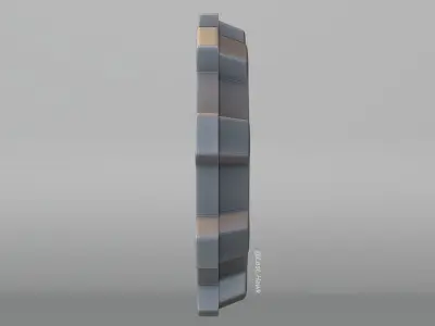 Vault keychain 3D print model