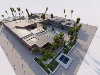 School-University High School 3D model