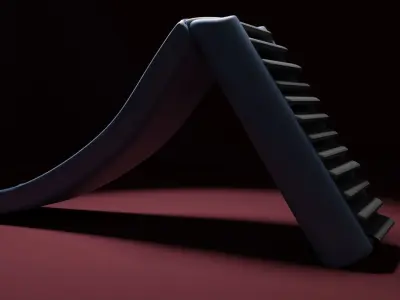 Playground Slide Free 3D model