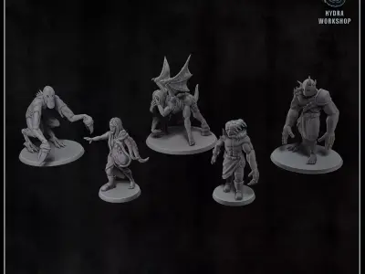 Possesed mutants 3D print model