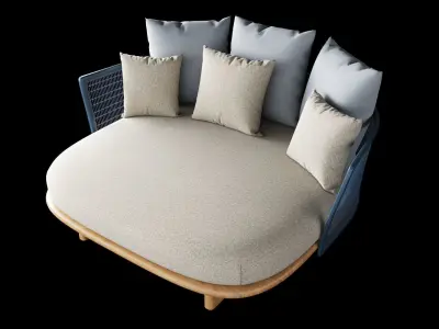Daybed  3D model