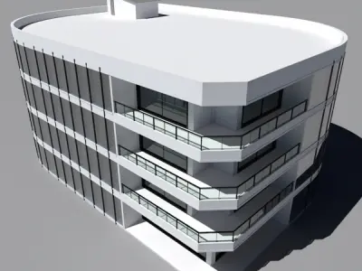 Miami Building 3D model
