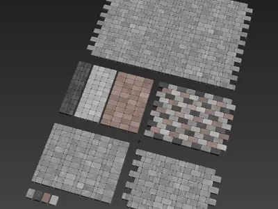 Paving decor n17 3D model