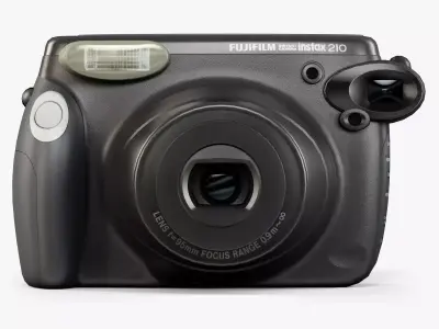 Fujifilm Instax 210 instant print camera Low-poly 3D model