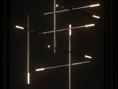 VeniceM Kitami Large Pendant Light by Massimo Tonetto 3D model